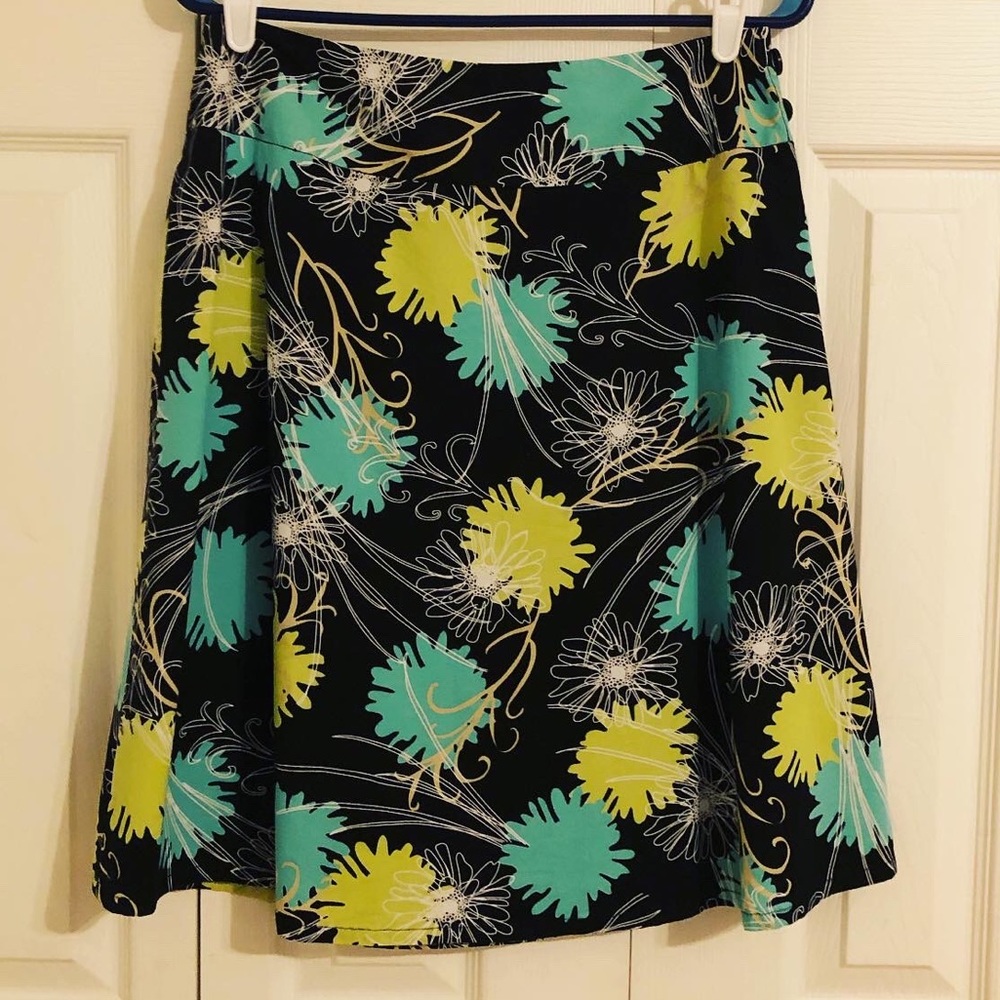 Rafaella A-Line Cotton Skirt